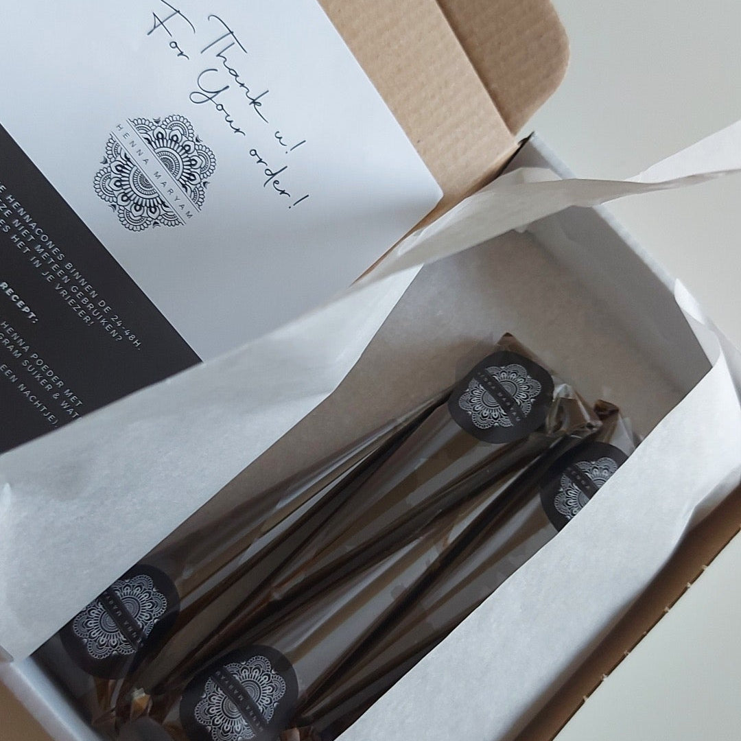 Henna cones - Eucalyptus