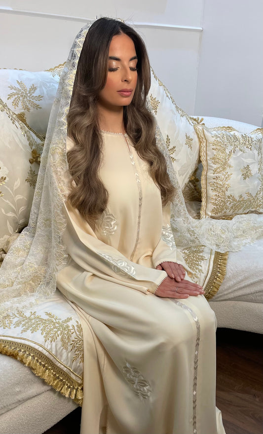Cream dress