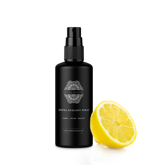 Henna sealant spray - after care
